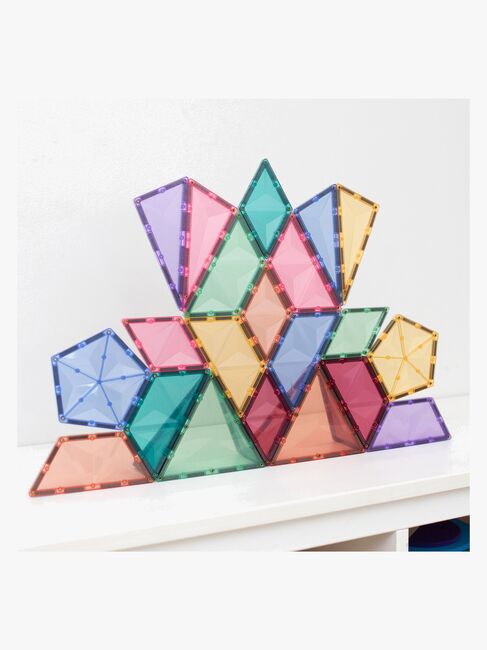 Connetix Magnetiska Byggklossar Pastel Shape Expansionsset 48 Delar