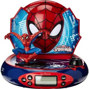 Marvel Spider-Man Projektorklocka Med Ljud