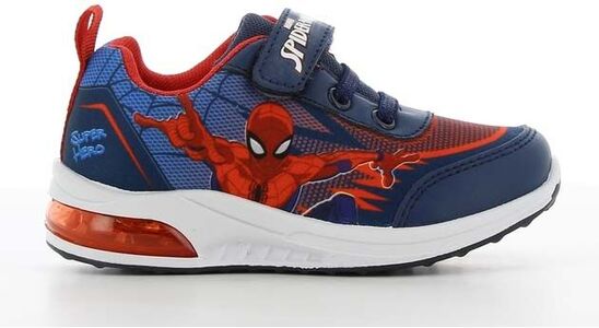 Marvel Spider-Man Blinkande Sneakers, Navy/Red