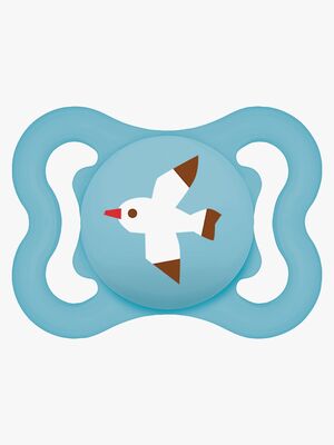 MAM Supreme Napp Silikon 0-6m, Blå