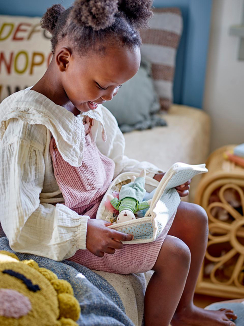 Bloomingville MINI Lara Docka, Brun