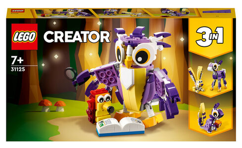 LEGO Creator 3-in-1 31125 Fantasiskogsvarelser