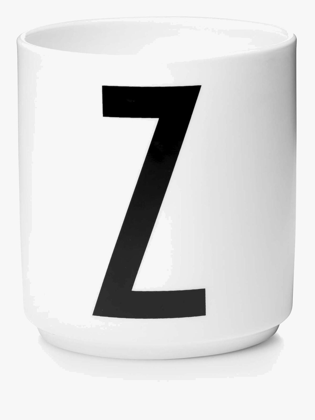 Design Letters Mugg Porslin Z, Vit