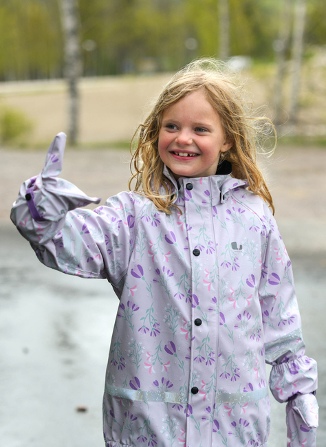 Lindberg Vattholma Regnställ, Lavender/Pink