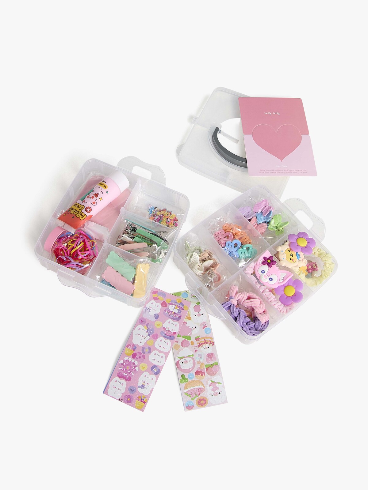 Fippla DIY Hår & Accessoarset 200 Delar