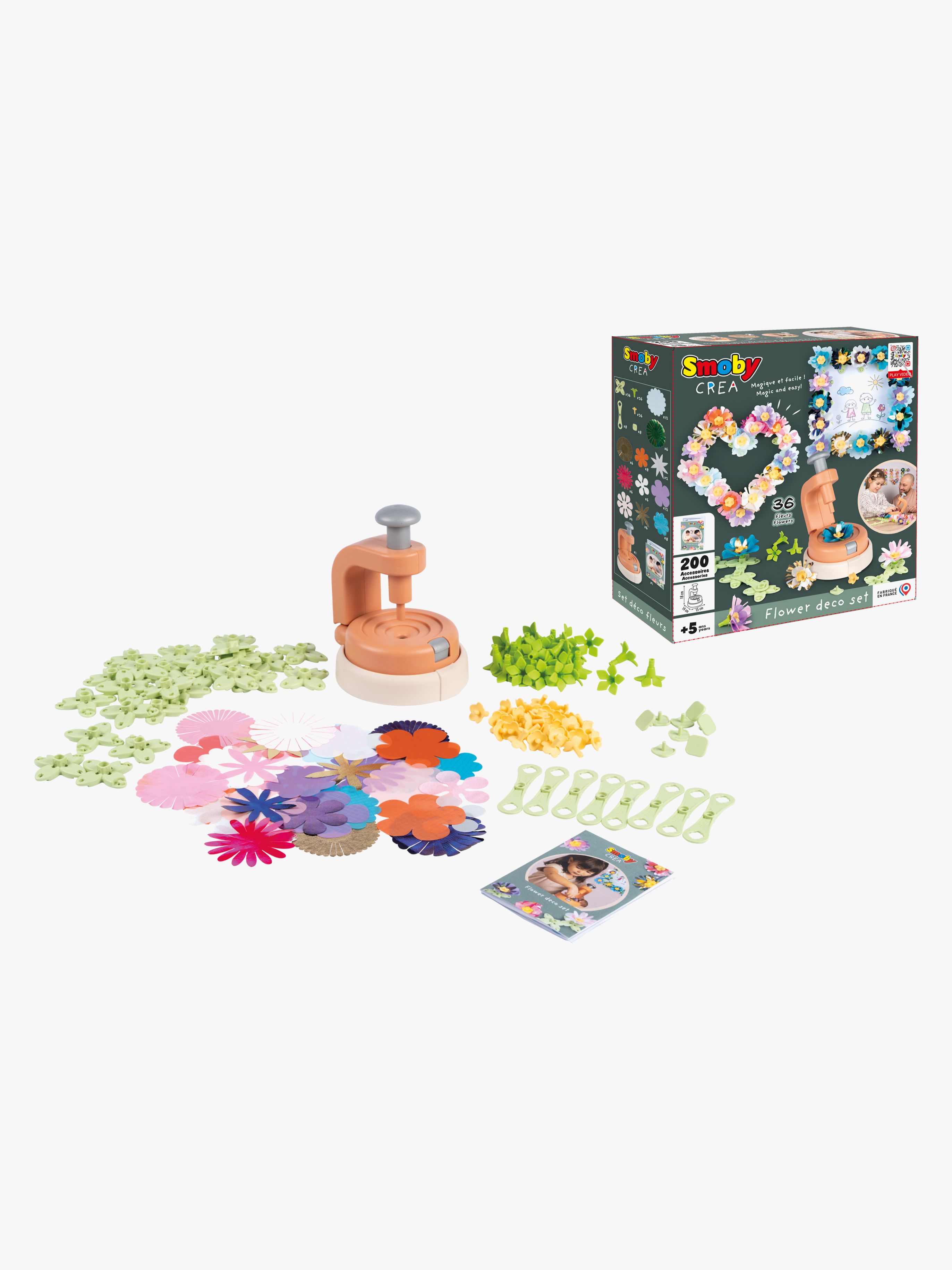 Smoby Crea Deco Blommor Pysselset