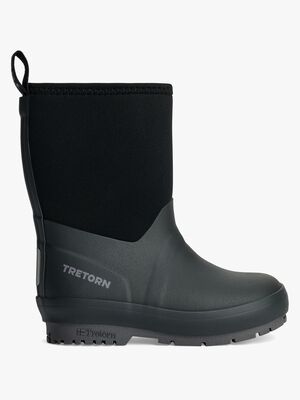 Tretorn Kuling Neoprene Forede Gummistøvler, Black