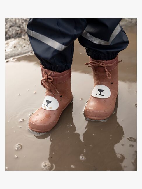 Viking Alv Indie Print Gummistövlar, Cognac