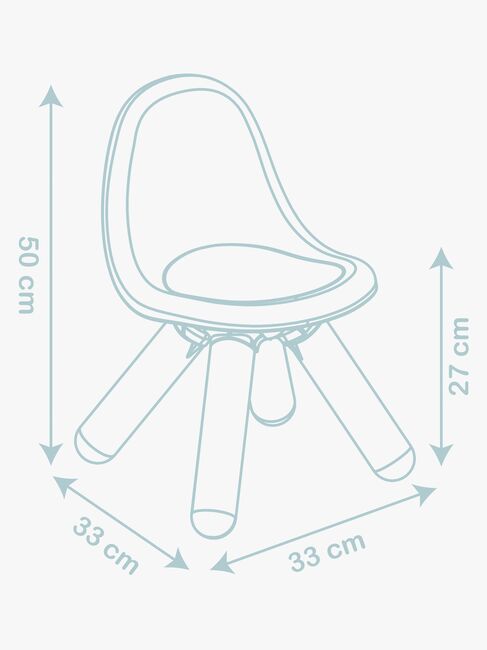 Smoby Kid Stol, Rosa