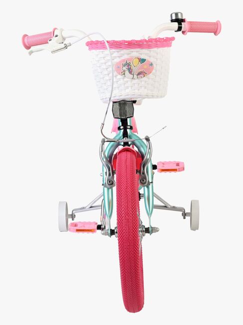 Volare Unicorn Cykel 16 Tum, Grön