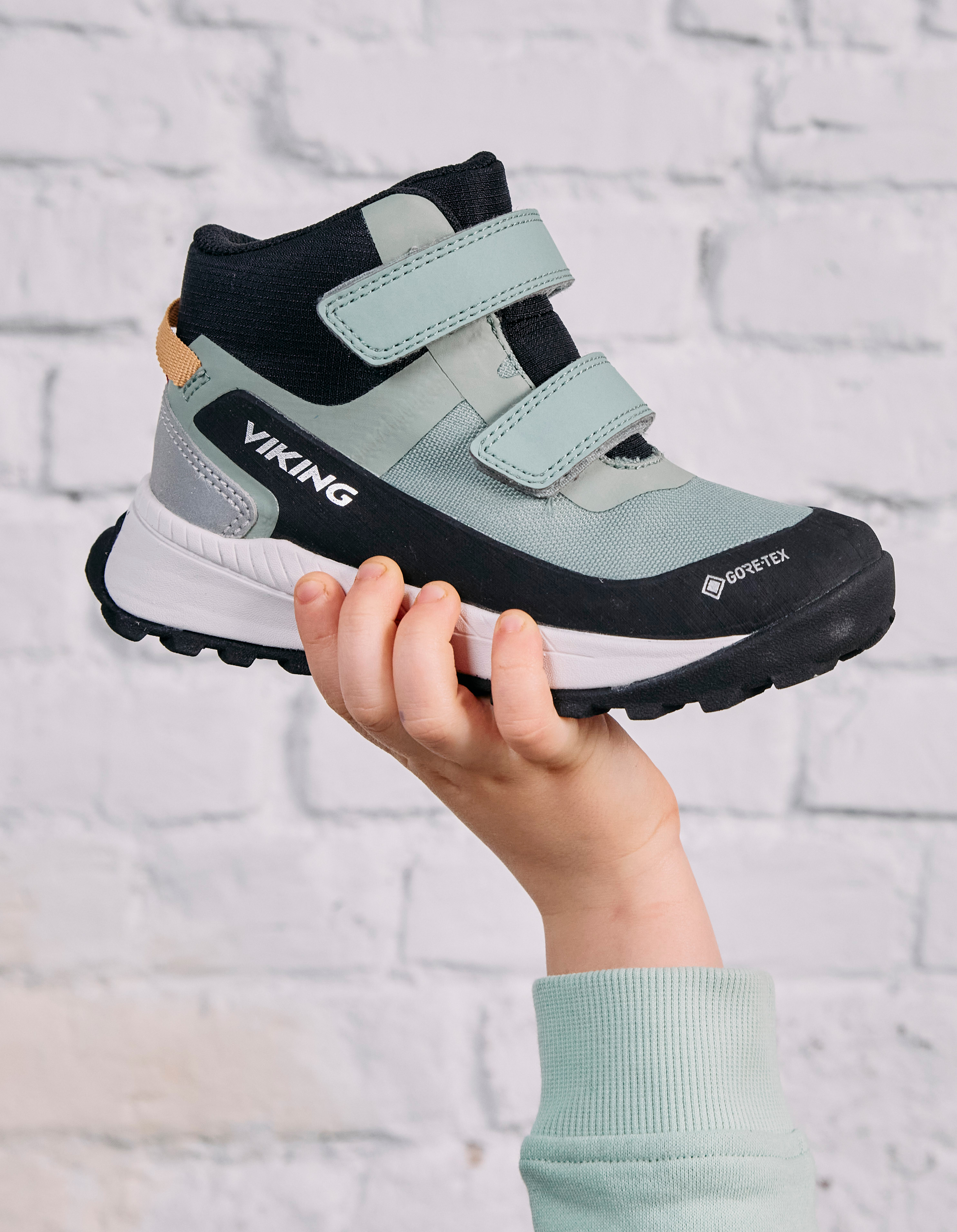 Viking Expower Mid GTX 2V Sneakers, Green, 24 - Bäst i test