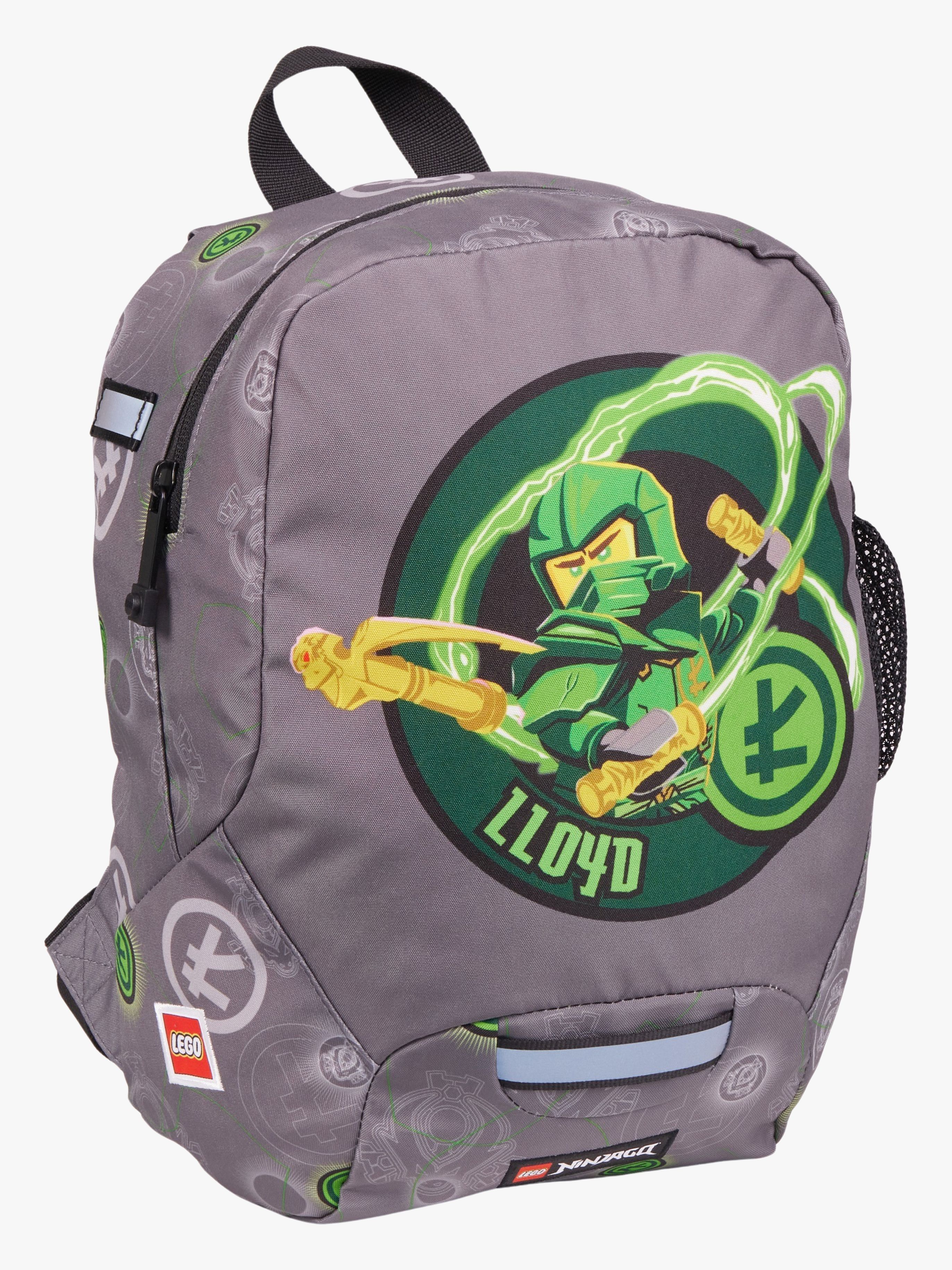 LEGO® NINJAGO® Elemental Master of Energy Ryggsäck 10L, Grå