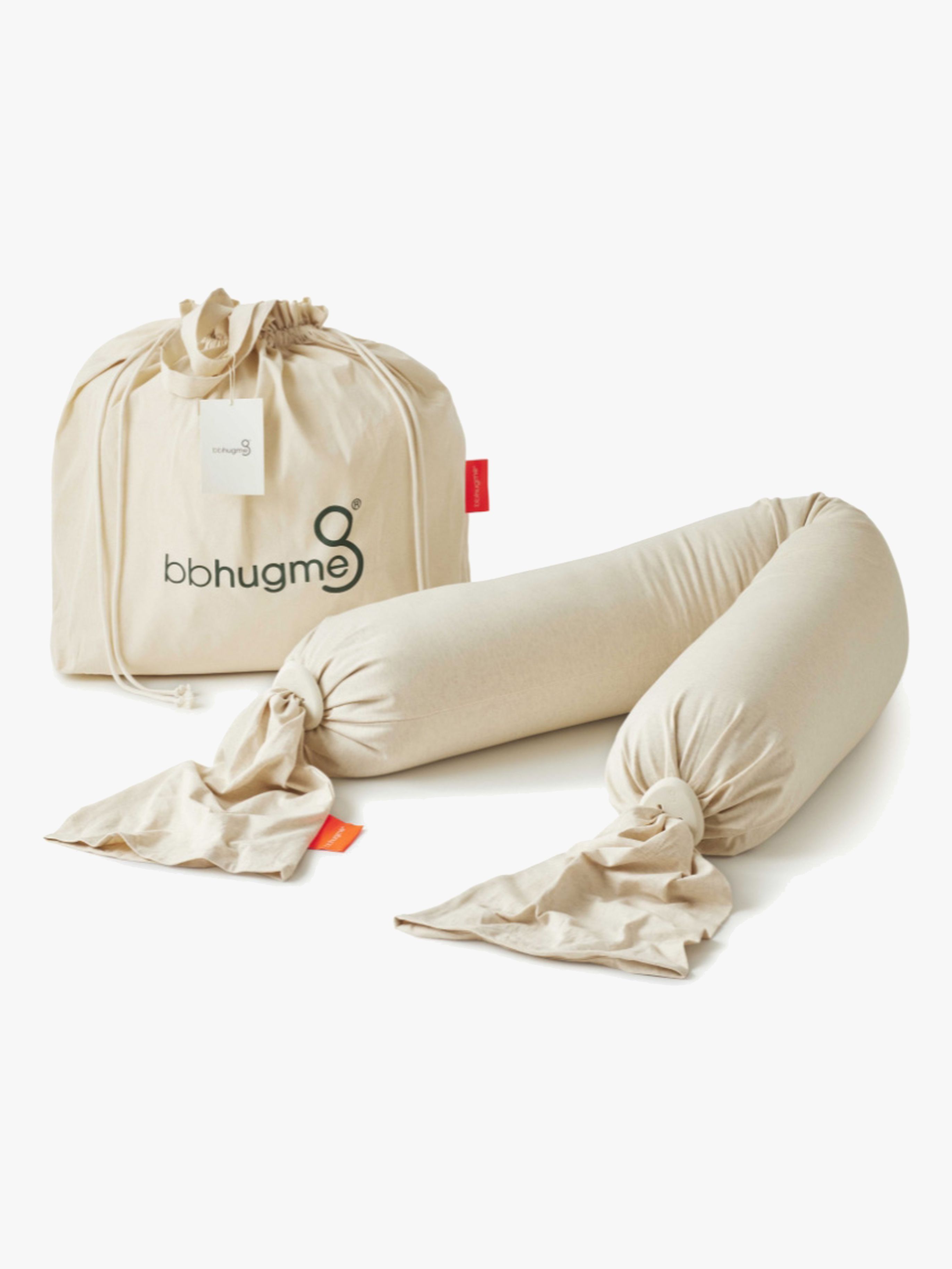 bbhugme Gravid- och Amningskudde, Soft White