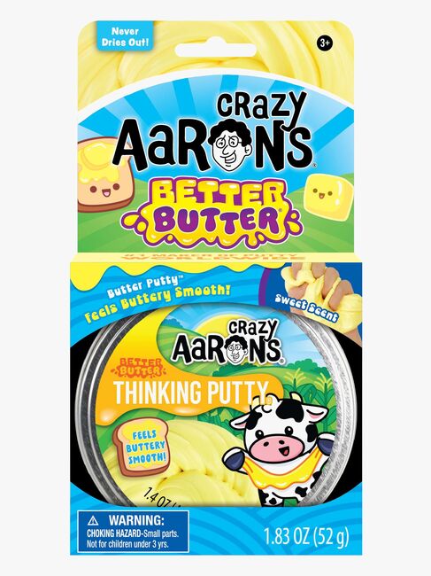 Crazy Aarons Thinking Putty Slime 60 g, Better Butter 39126TP35-069-2462_3c.jpg