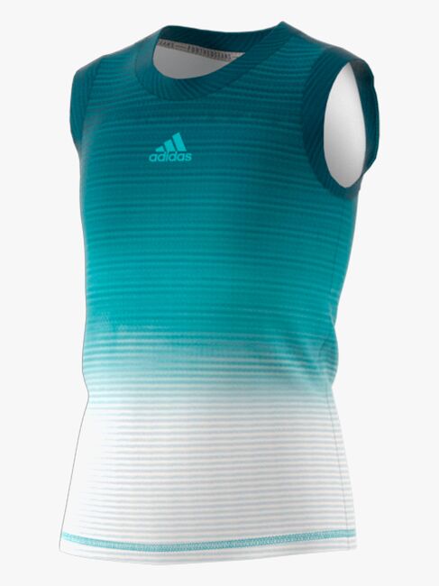 Adidas Girls Parley Tank Träningströja, Blue