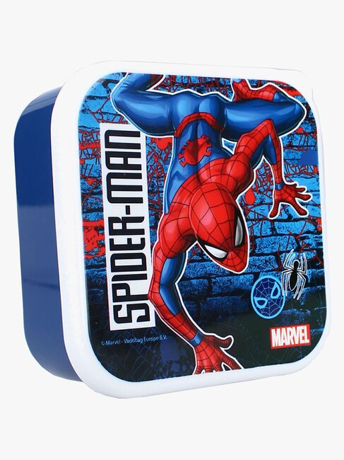 Marvel Spider-Man 3 in 1 Snackbox Let's Eat!, Navy