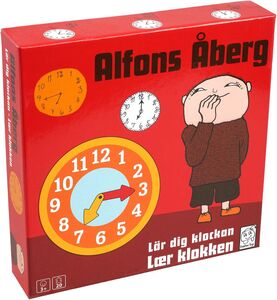 Alfons Åberg Barnspel 20 Bitar Lär Dig Klockan