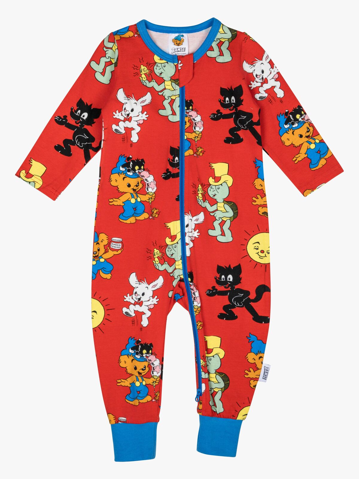 Bamse Pyjamas, Röd