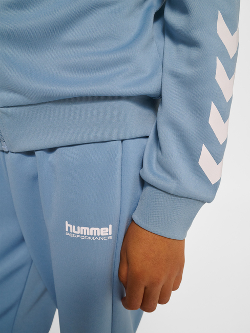 Hummel JR Tracksuit, Faded Denim