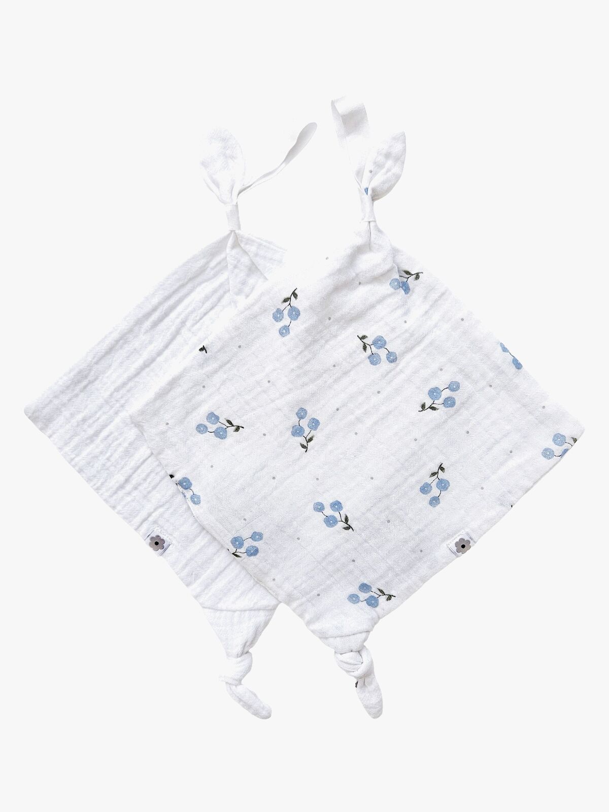 Summerville Organic Snuttefilt 2-Pack, Bluebell