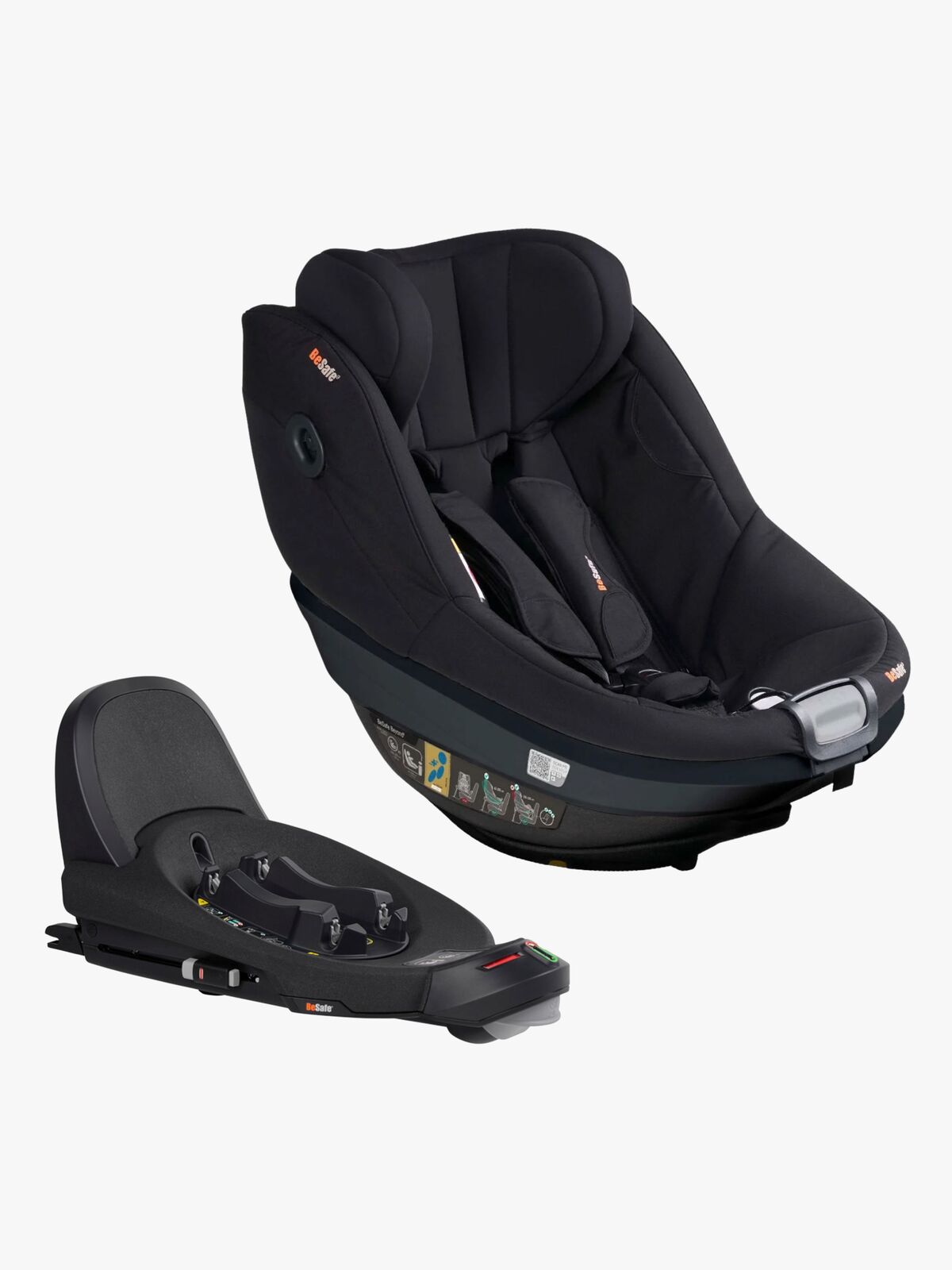 BeSafe Beyond² Bilbarnstol inkl. Beyond Bas, Fresh Black Cab