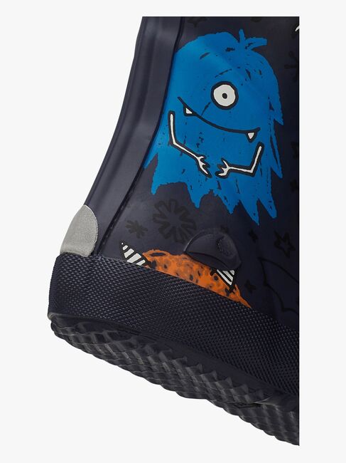 Viking Indie Print Gummistövlar, Navy/Multi