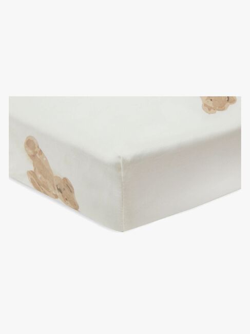 Jollein Dra-på-lakan 60x120, Teddy Bear