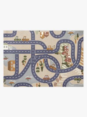 Rebel Roads Teppich Scanroads 95 x 133 cm