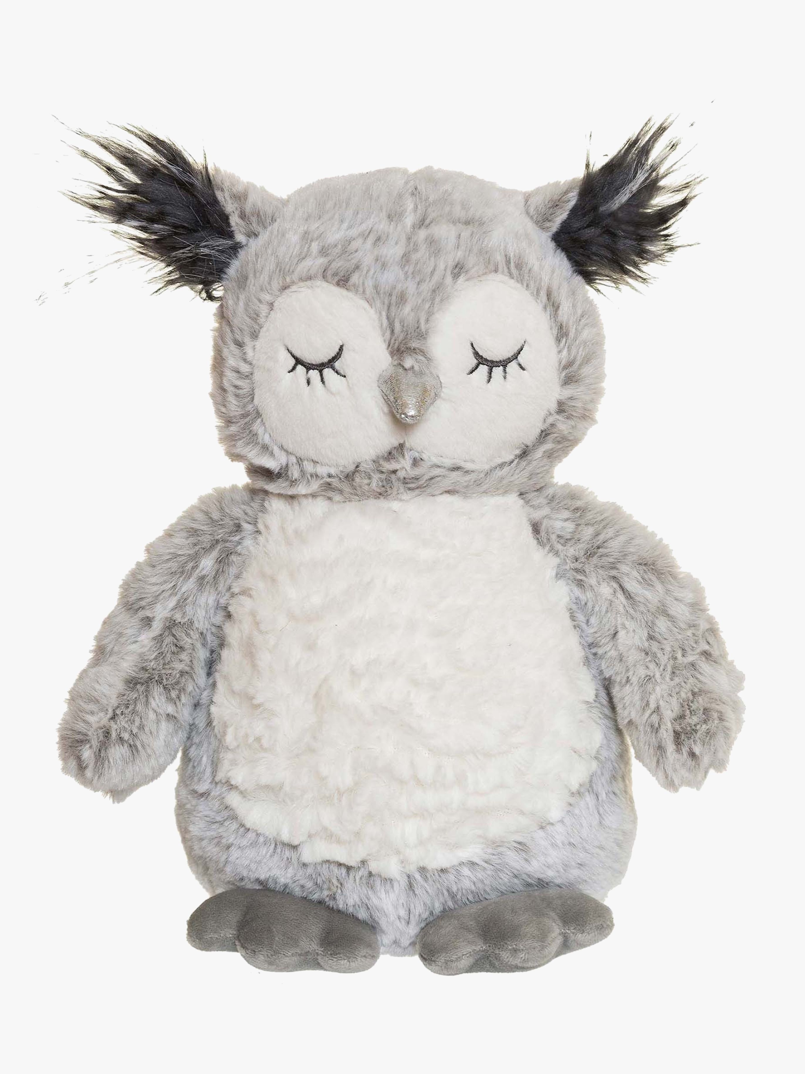 Teddykompaniet Gosedjur Uggla Uve 25 Cm Grå