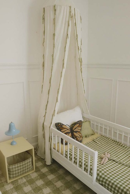 LorenaCanals Tvättbar Vichy Matta 90x120 cm, Matcha