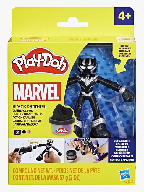 Play-Doh Black Panther Cutting Claws Lekset