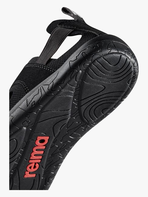 Reima Valoa Barefoot Sandaler, Black