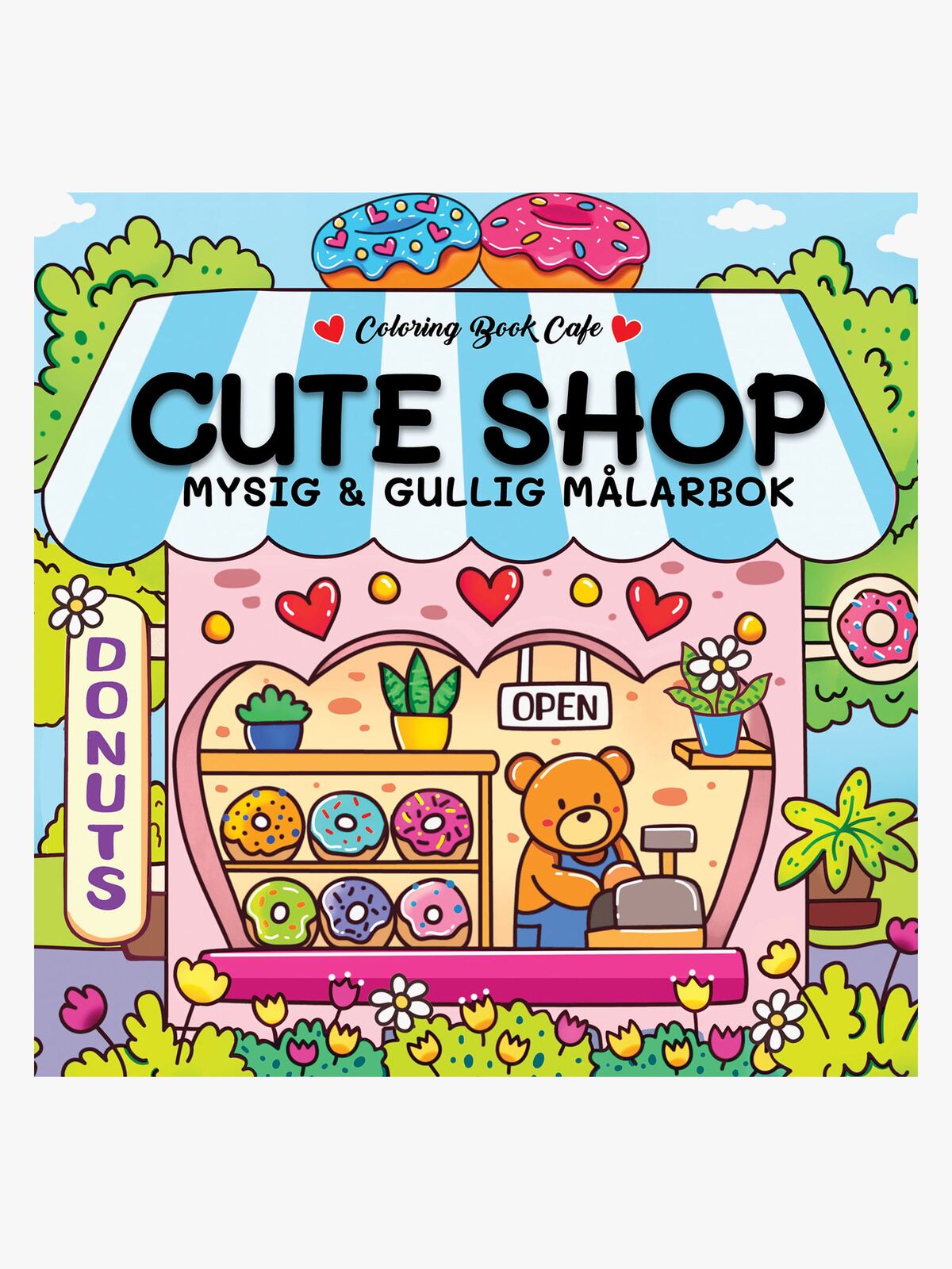 Legind A/S Cozy Cute Shop Målarbok