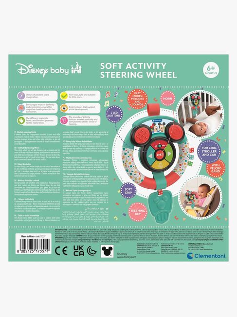 Clementoni Barnvagnsratt Musse Pigg