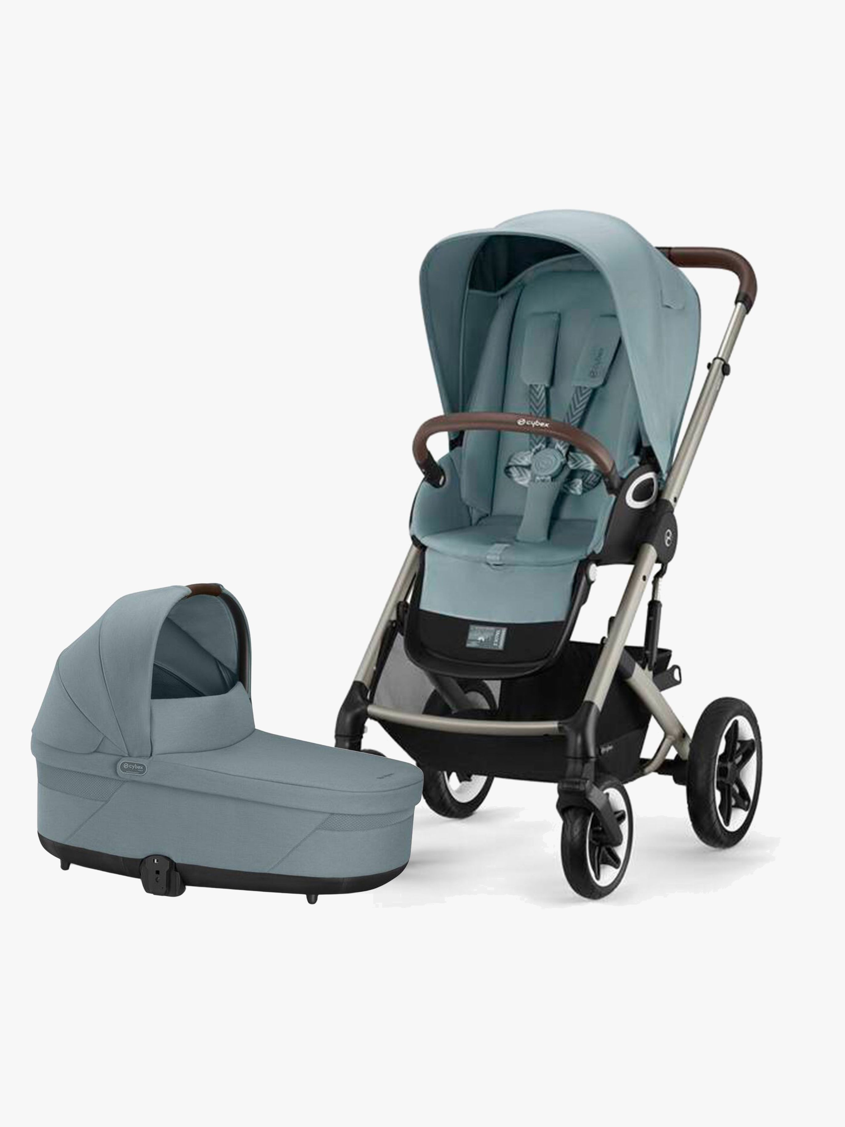 Cybex Talos S Lux Duovagn, Stormy Blue/Taupe