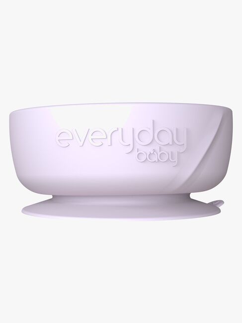 Everyday Baby Skål Silikon, Lavendel