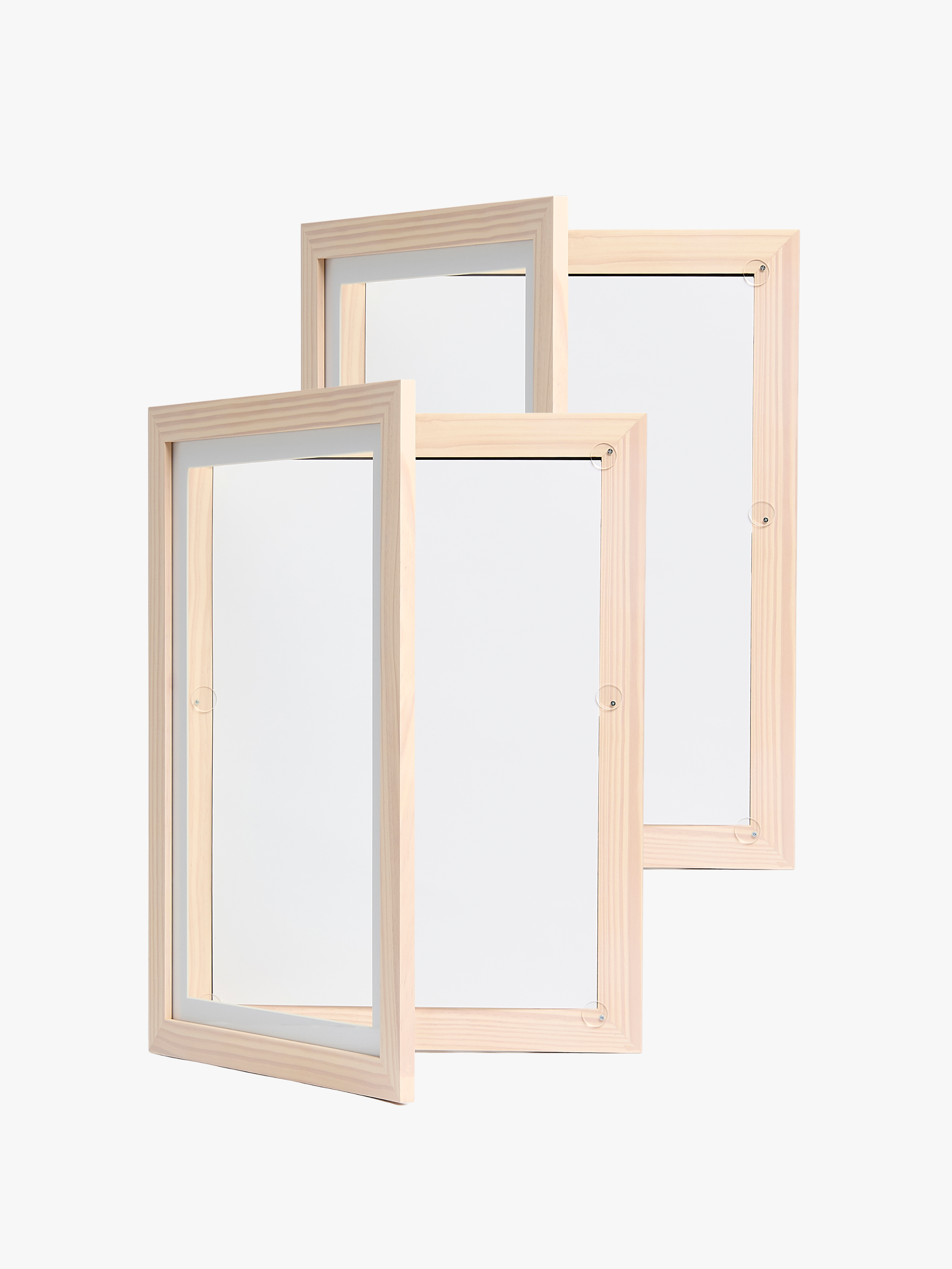 Minitude OLIVER Ram 2-pack 100 Ark A3, White Wash, Ram för teckningar
