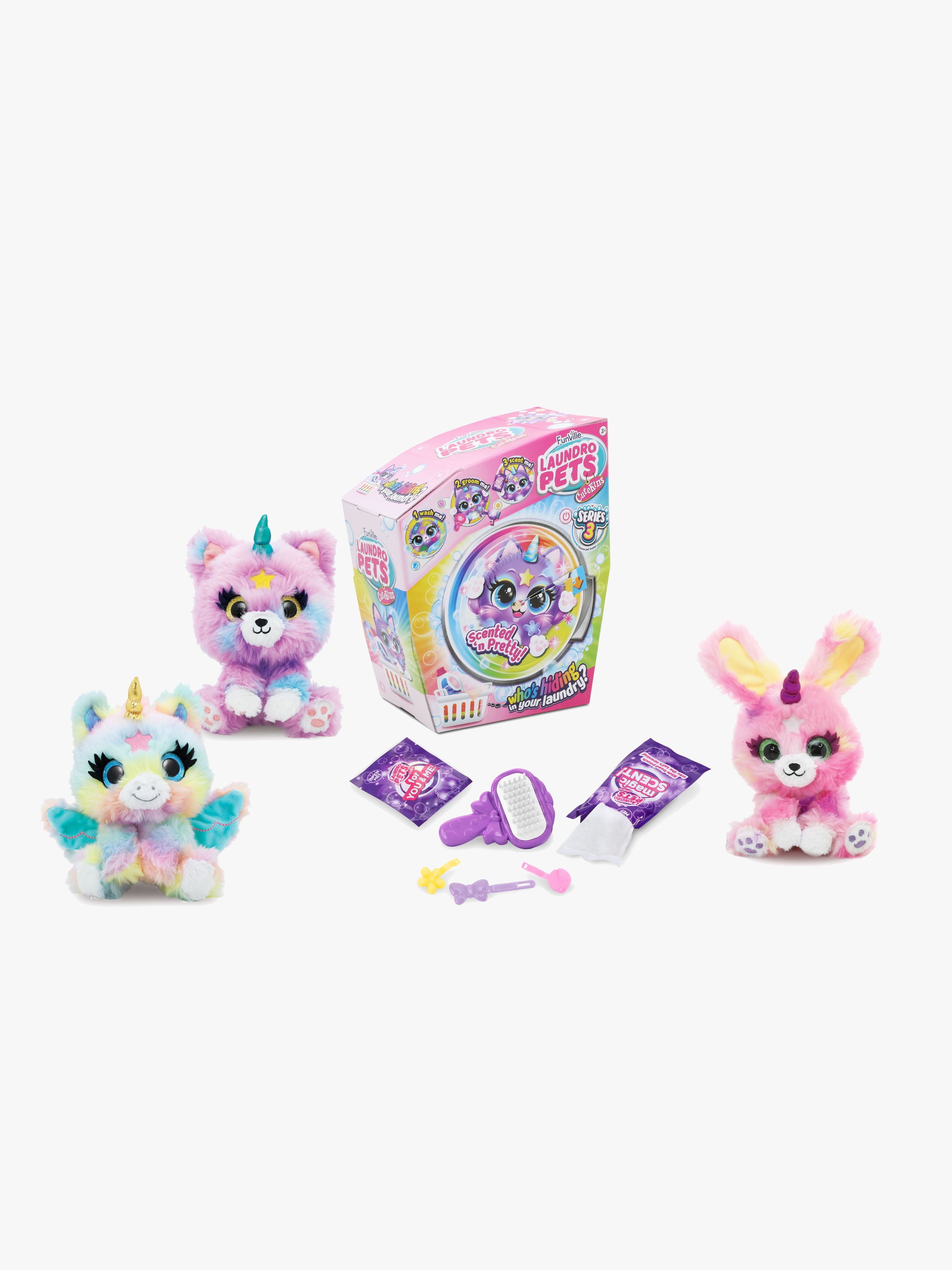 Funville Laundro Pets Cutekins Serie 3 Husdjur Blandad