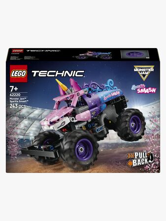 LEGO Technic 42220 Monster Jam Sparkle Smash pull-back