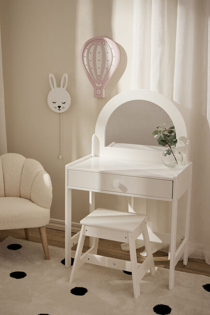 Alice & Fox BIM Vägglampa Kanin, Vit