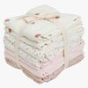Pippi Muslinfilt 8-Pack, Rose Dust