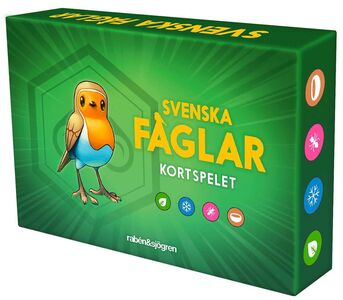 Rabén & Sjögren Svenska Fåglar Kortspel