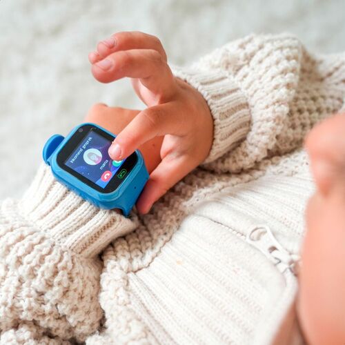 ZAZU Smartklocka 4G, Blå