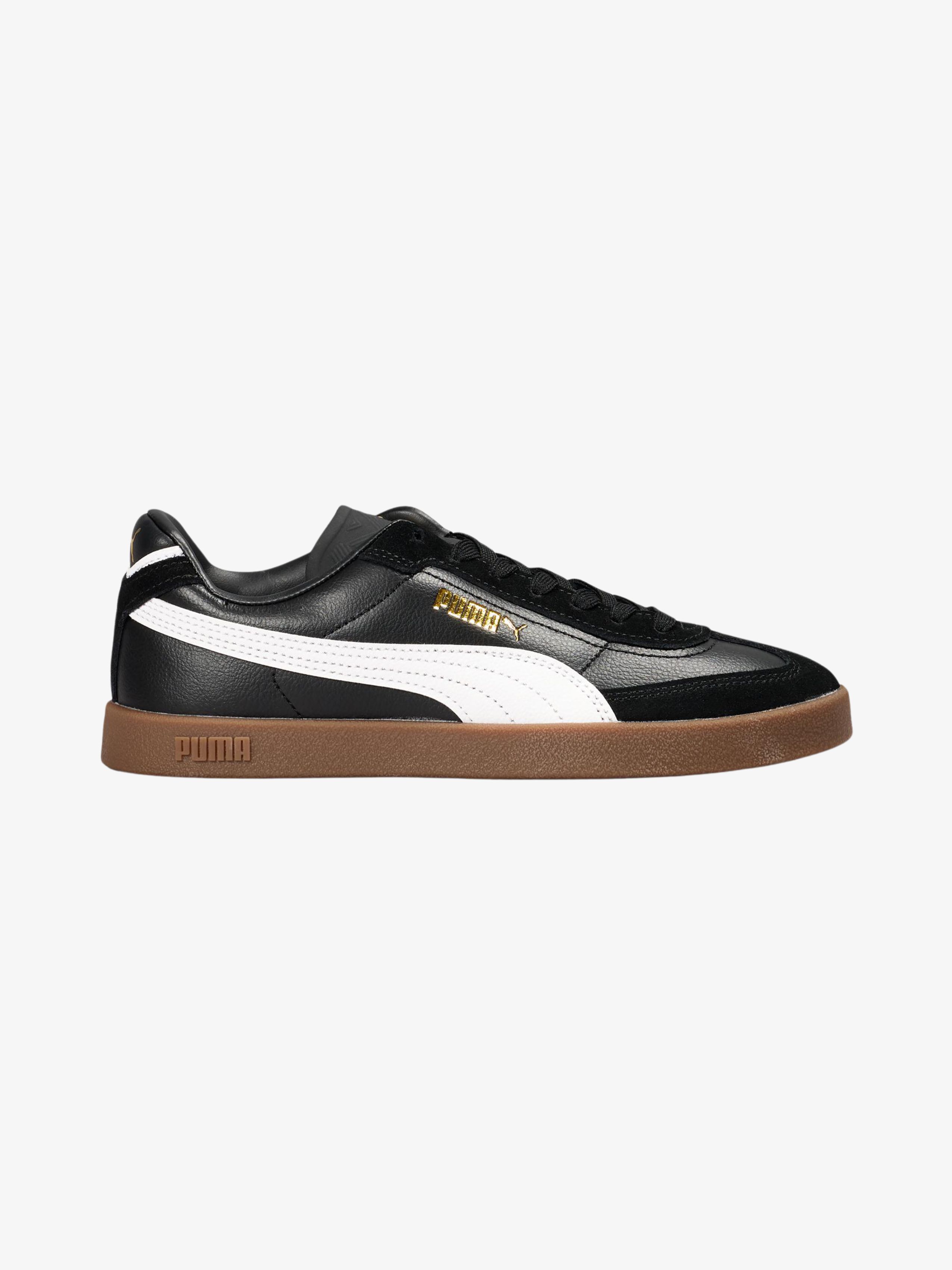 Puma Club II Era Jr Sneakers, Black/White, 37