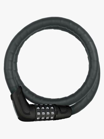 ABUS Steel O Flex 6615 Tresorflex Combo Black 85 Cykellås
