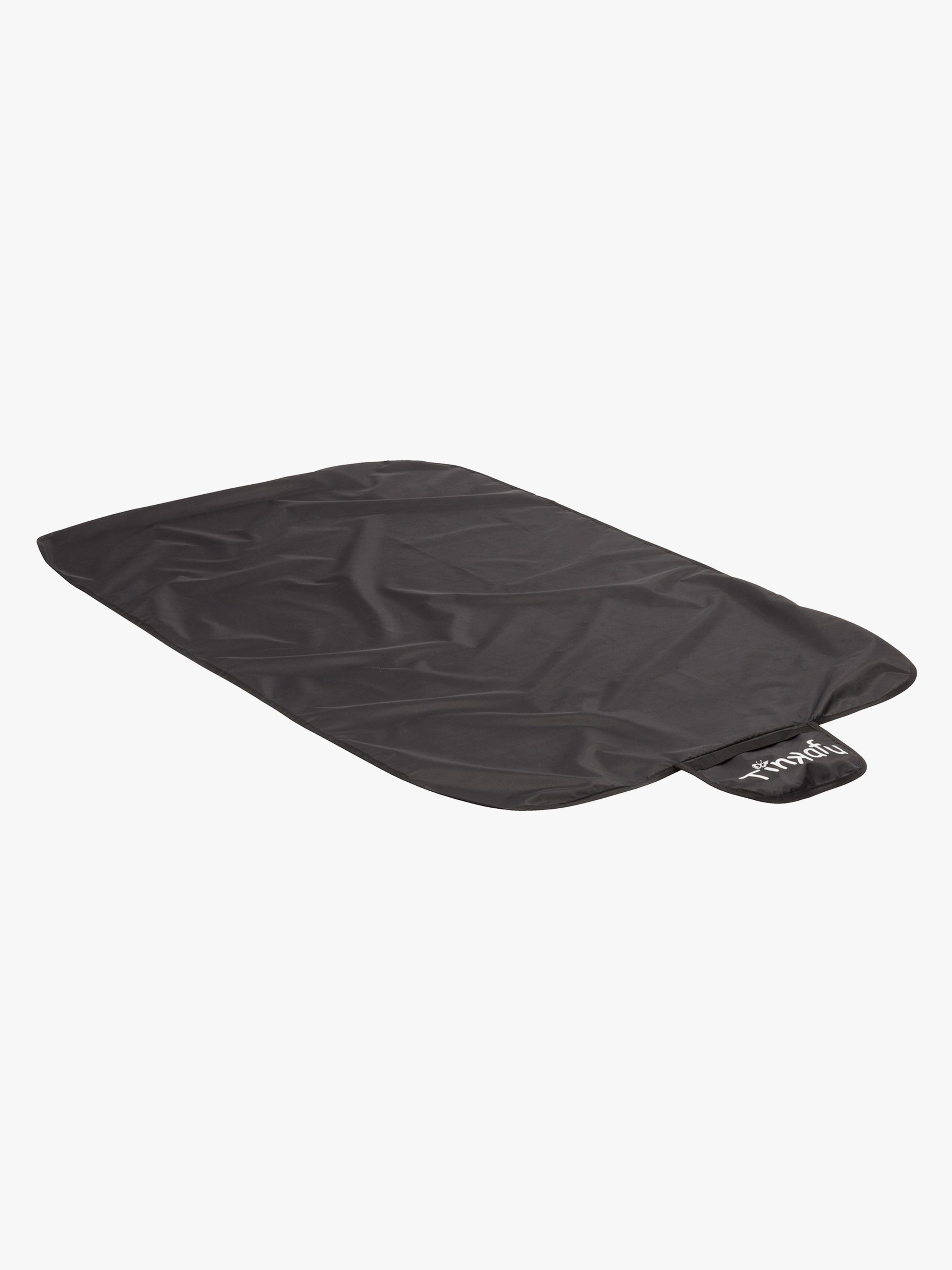 Tinkafu GolvBarnmatta till Vagn 90x145,Black, Barnrum