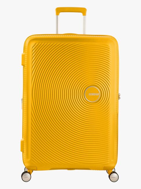 American Tourister Soundbox Spinner Resväska 35.5L, Golden Yellow