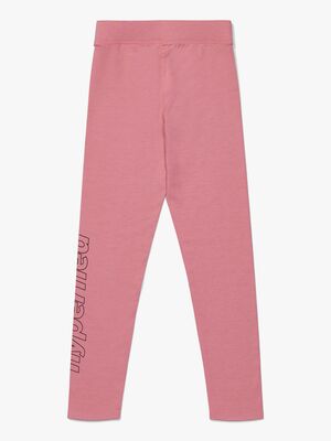 Hyperfied Jersey Logo Tights, Blush