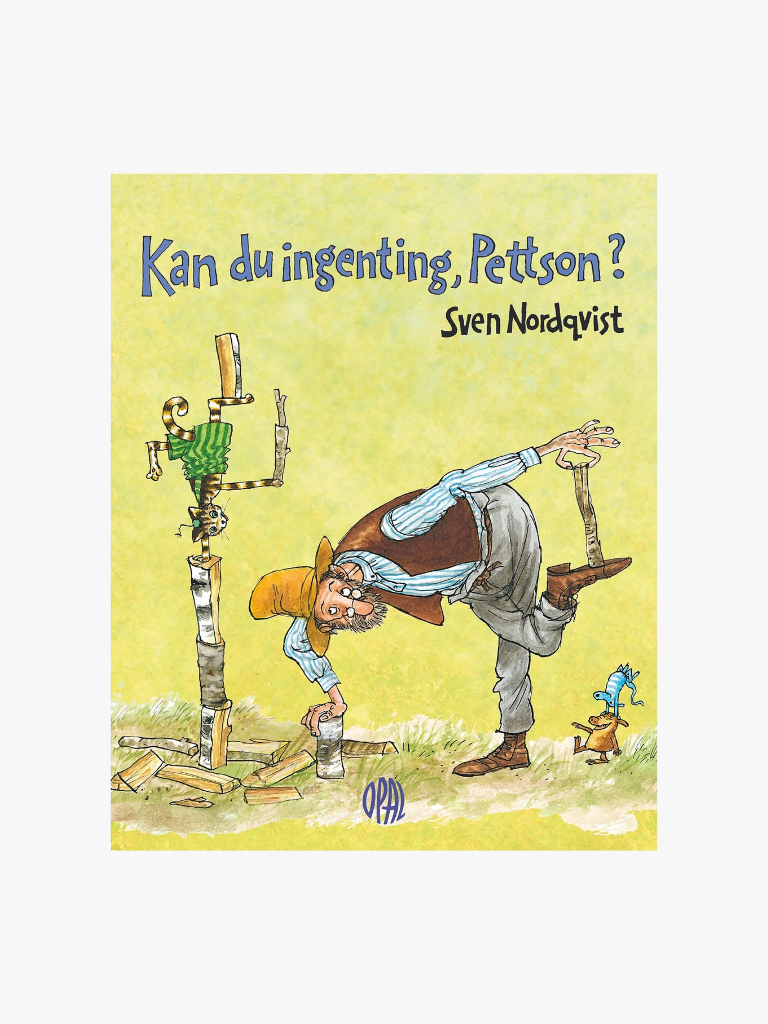 Pettson och Findus Barnbok Kan du ingenting Pettson?