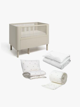Alice & Fox June Växasäng inkl. Bäddkit AVIVA 100x130, Dusk Beige